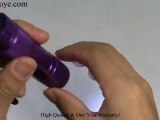 Purple Mini 9 LED Handy Aluminum Flashlight