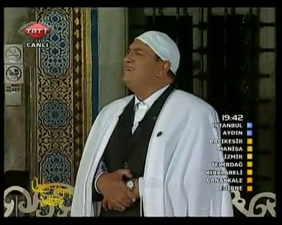 Ahmed Naina İftar ezanı 2010 Ramazan TRT