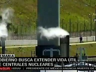 Gobierno alemán busca extender vida útil de centrales nucl