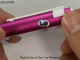 Pink 2GB OLED Clip MP3 Player with 1 LED