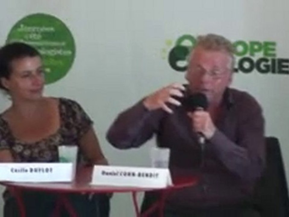 Daniel Cohn-Bendit - Plénière Partenariat-Transfo européenne