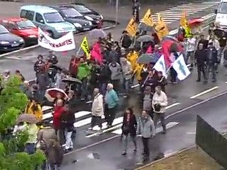 RETRAITES : 3500 MANIFESTANTS A VESOUL