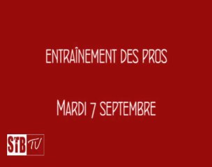Entrainement Pros - 07/09/10