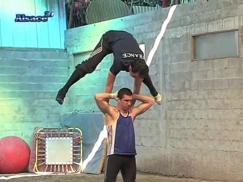 Haguenau : de la haute voltige... à cheval !