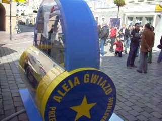 Muzyczny kiosk na rynku