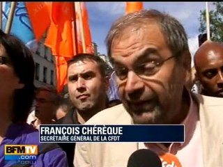 Retraites : début de la manifestation à Paris