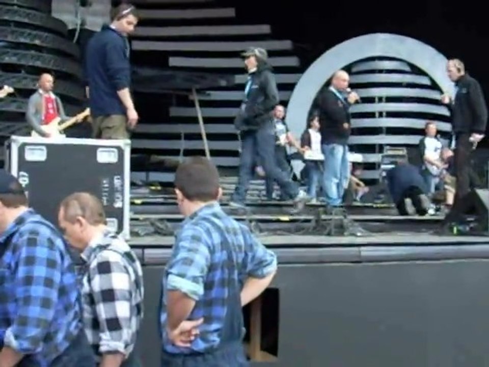 Jacek Stachursky podczas proby