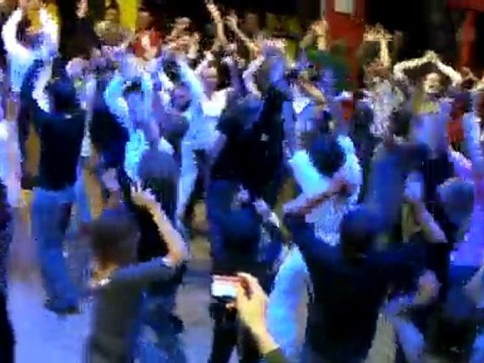 Flash mob theatre croix rousse Lyon 7 septembre 2010