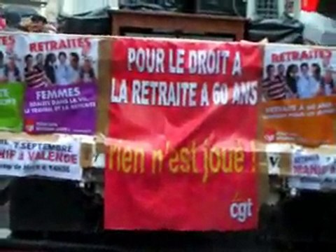 Manif retraites 7 sept 2010 à Valence (Drôme)