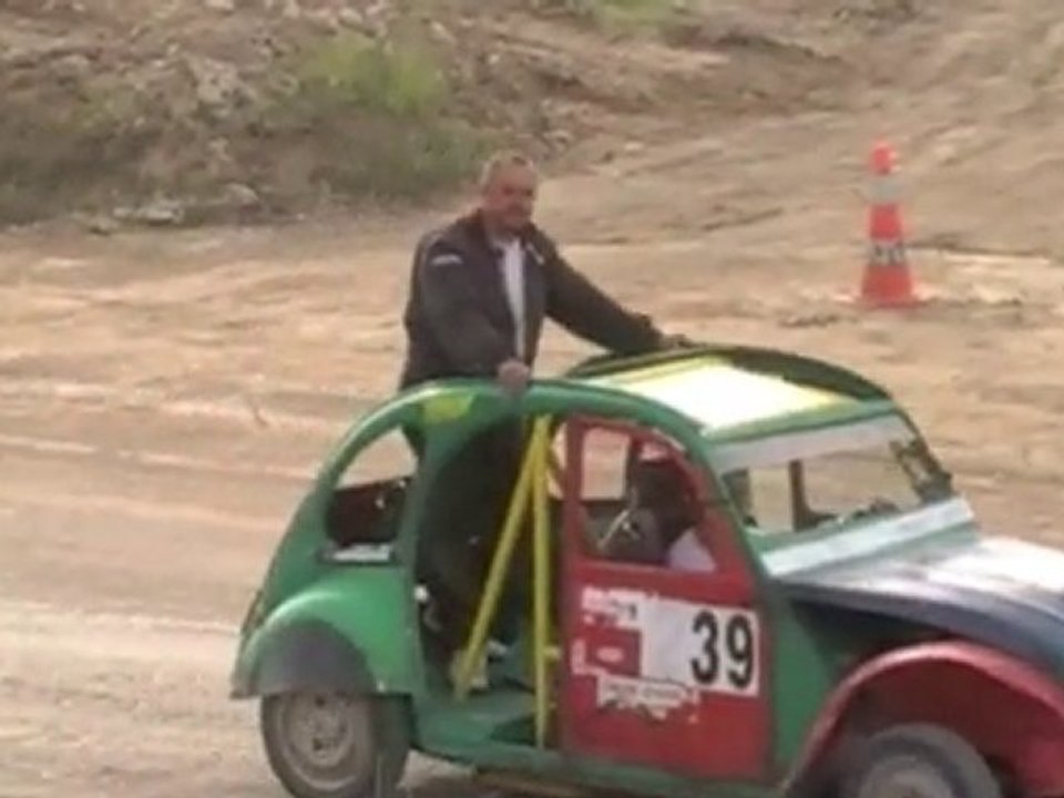 2 cv Cross Sougy 2010 présentation des pilotes