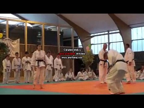 Judo Club Annecy 60ème Anniversaire : Démo jujitsu à 4 (HD)