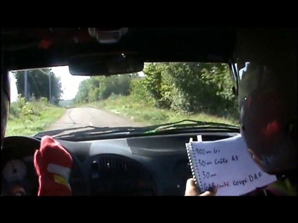 Rallye des Hautes-Côtes 2010 BARBIER/DUTHU - ES7 - GBSport