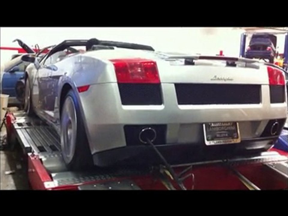 2007 Lamborghini Gallardo Spider Dyno CA91