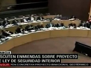 Senado francés discute sobre proyecto de ley de seguridad