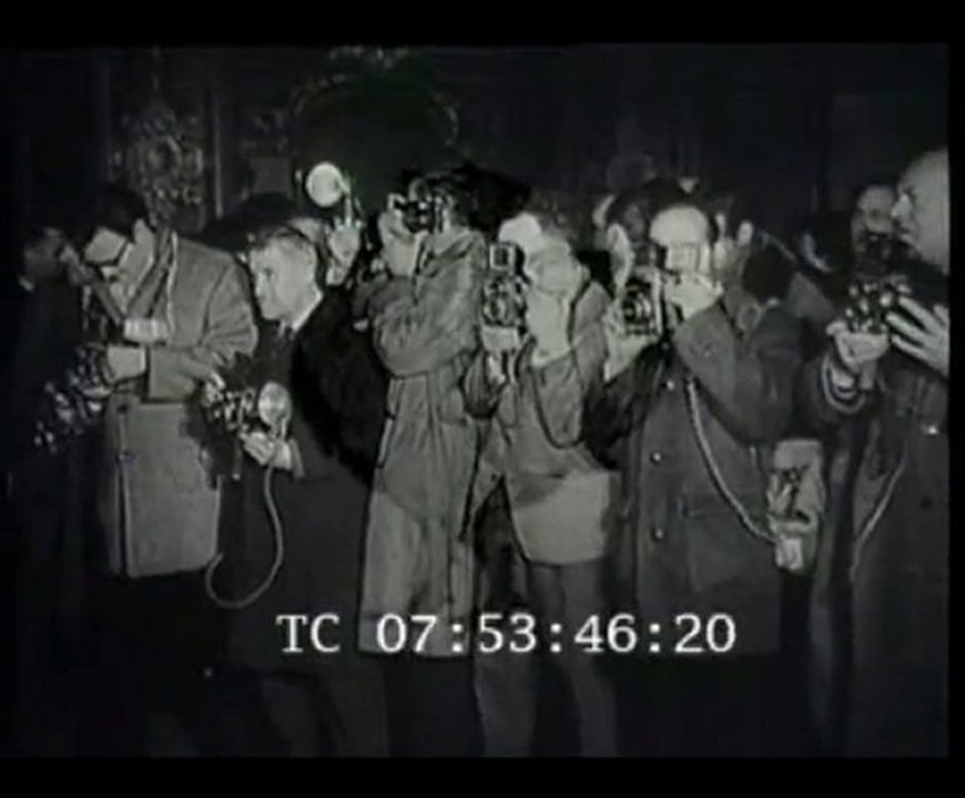 Les personnages d'Hergé entrent au Musée Grévin - 1962