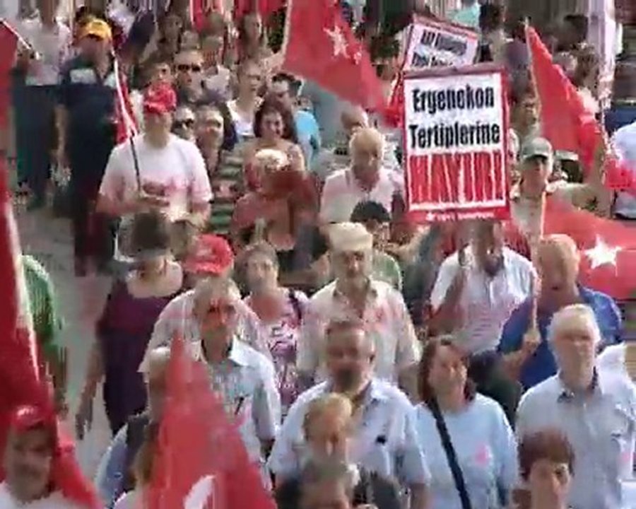 İŞÇİ PARTİSİ ANKARA'DA AKP ANAYASASI'NA HAYIR EYLEMİ YAPTI