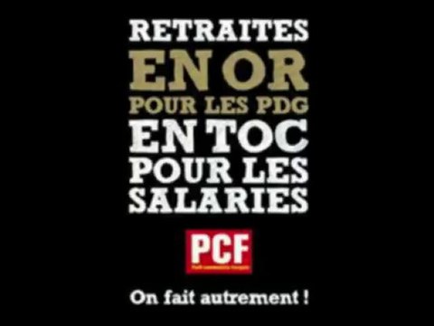 PCF 34 - Manifestation du 7 septembre pour les retraites