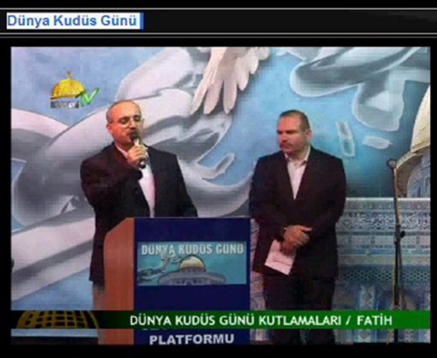Dünya Kudus Günü : M.Ali Gönül Hoca'nın konuşması
