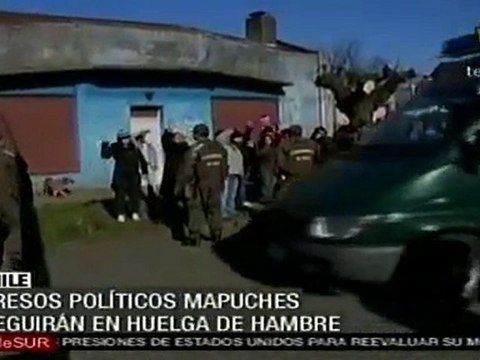 Presos políticos mapuches seguirán en huelga de hambre