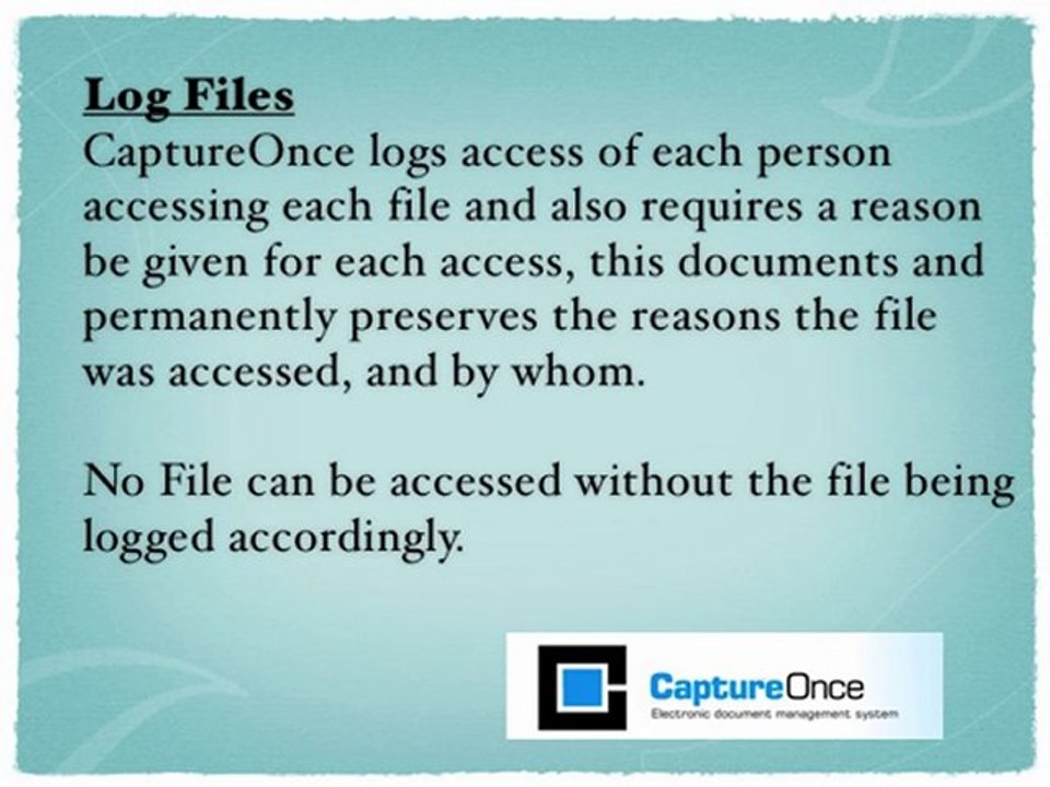 What Does CaptureOnce Do?