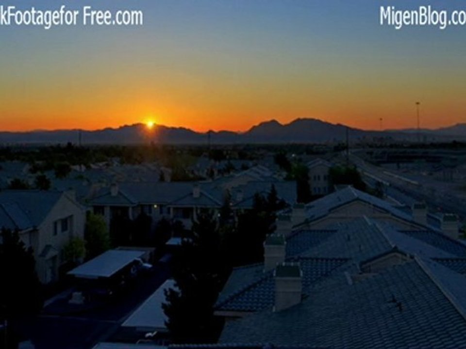 Free Time Lapse Sunrise Stock Footage