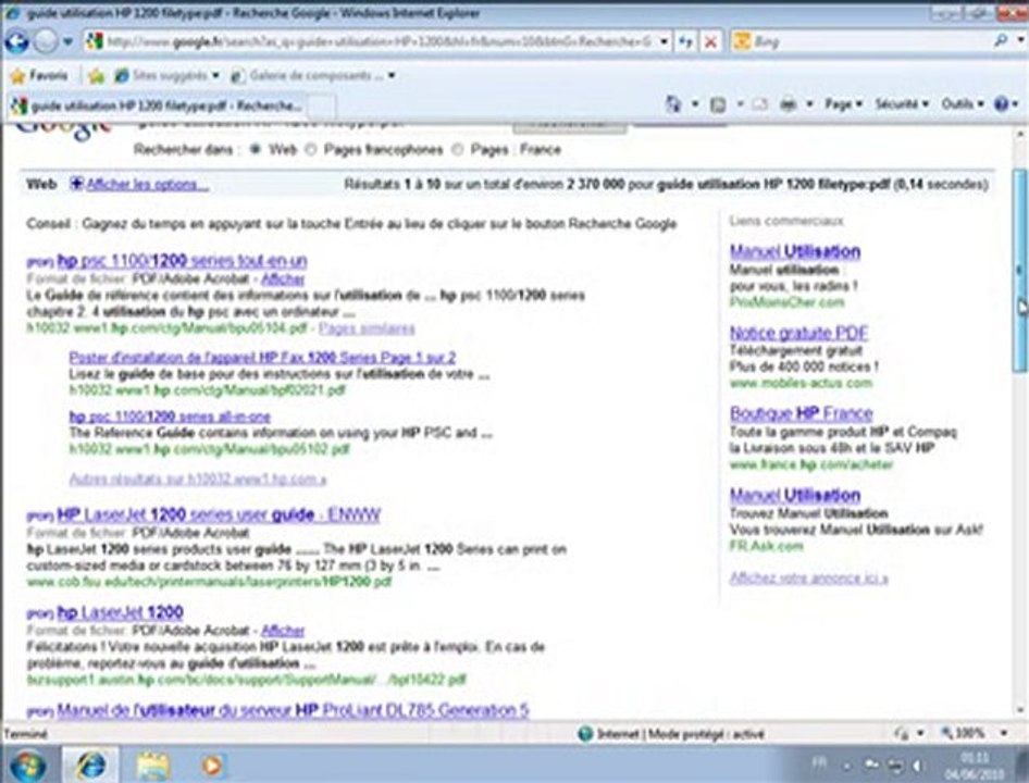 La recherche avancée sur Google
