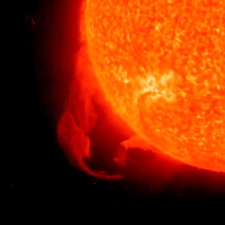 Eruption solaire 25 août 2010