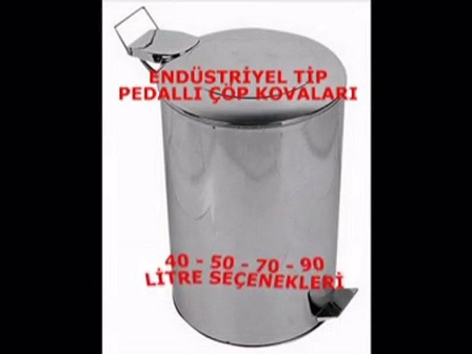 PEDALLI ÇÖP KOVASI