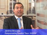 Bourse : Itw Jérôme Broustra Responsable Gestion Taux AXA IM