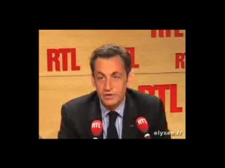 Nicolas Sarkozy, un homme de paroles...