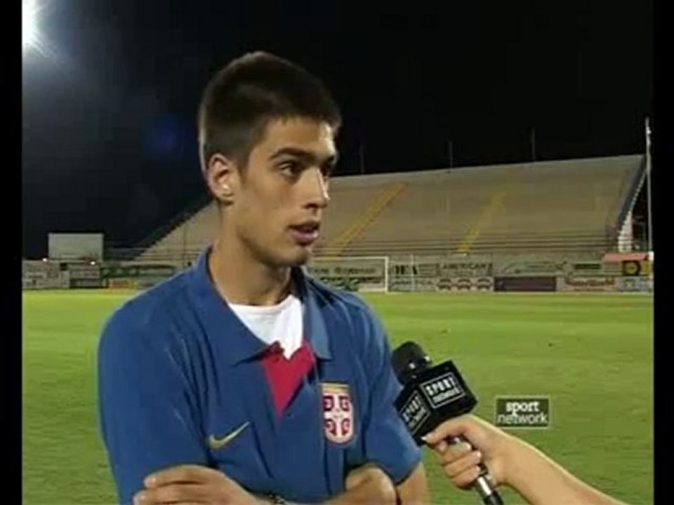 U 21, V. Savić posle pobede nad Kiprom