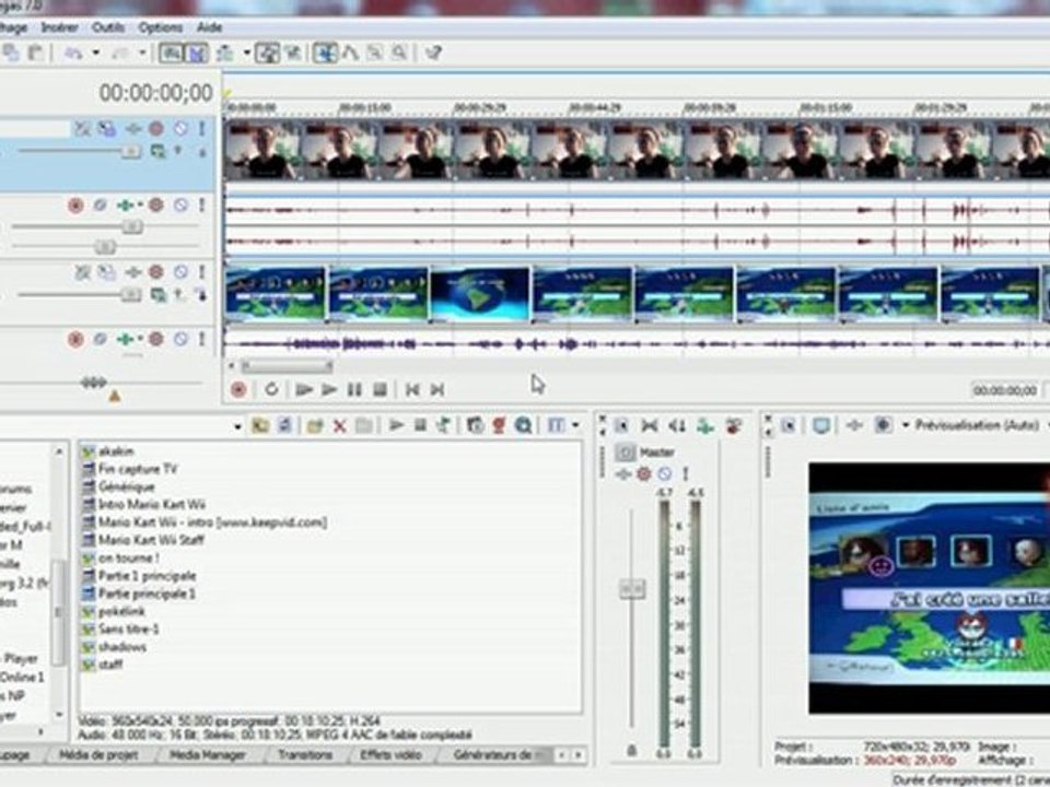 [TUTO] Faire un montage vidéo simple sous Sony Vegas 7.0