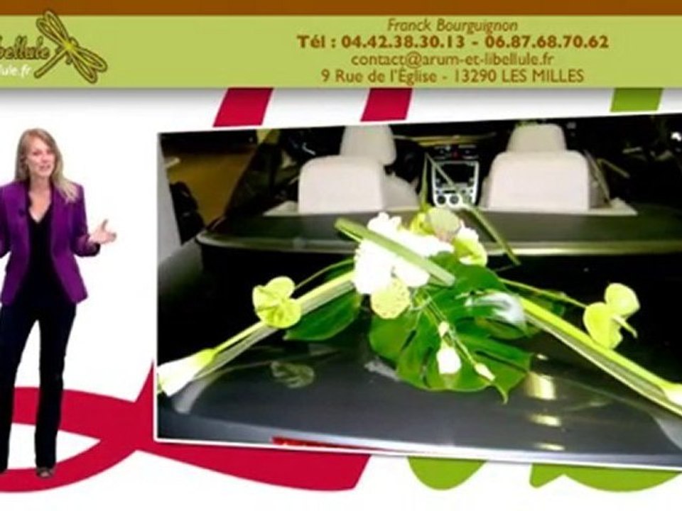 Décorateur floral à Aix en Provence | Arum et Libellule