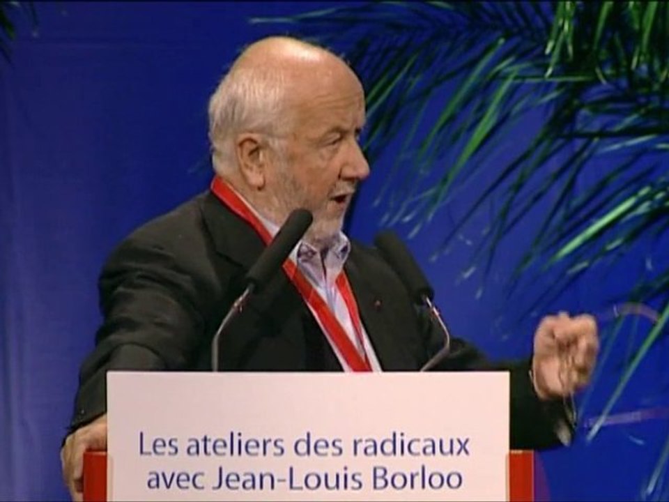 André Rossinot - Intervention - Ateliers des radicaux 2010