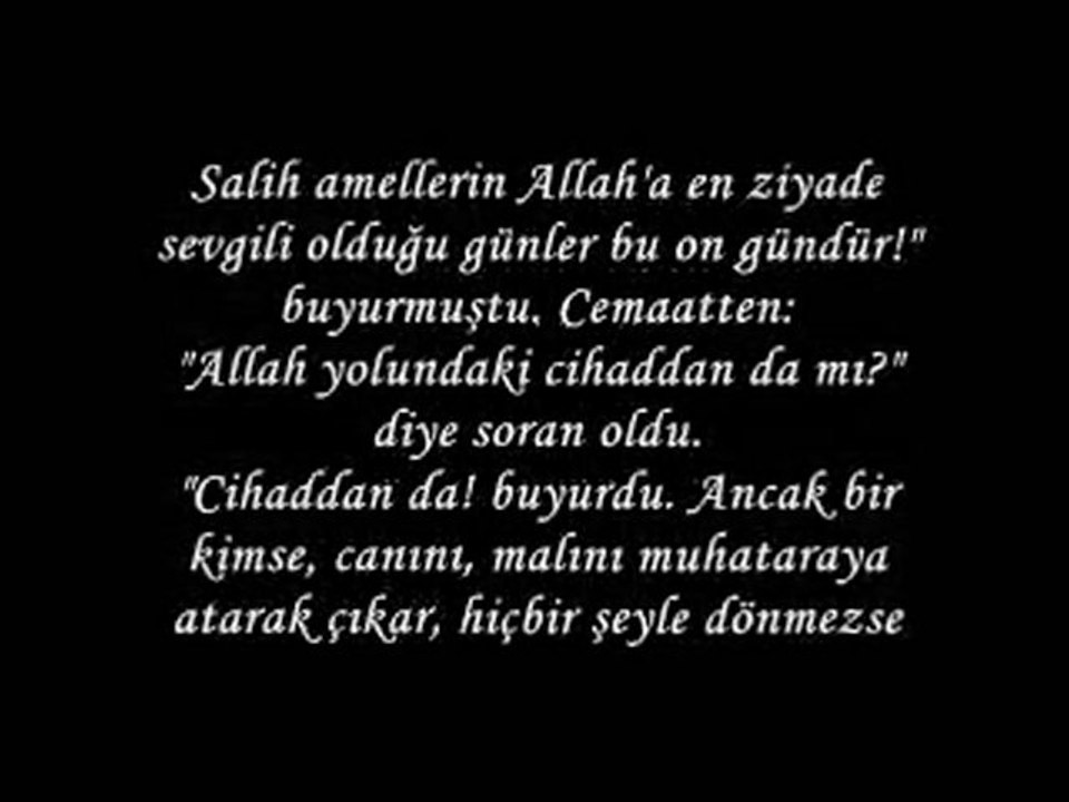 PEYGAMBERİMİZİN (S.A.V.) HADİS-İ ŞERİFLERİ 5