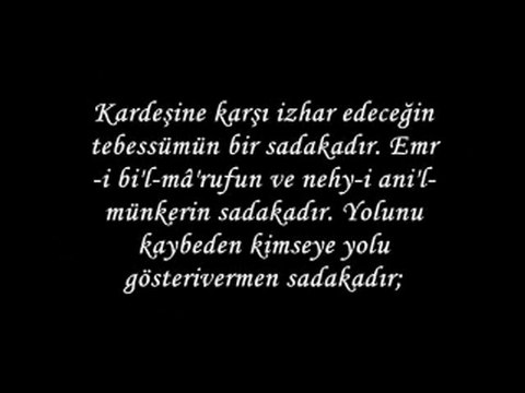 PEYGAMBERİMİZİN (S.A.V.) HADİS-İ ŞERİFLERİ 6