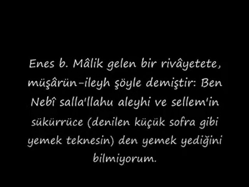 PEYGAMBERİMİZİN (S.A.V.) HADİS-İ ŞERİFLERİ 8