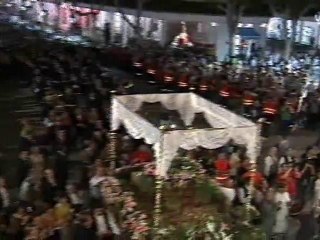 Subida de la Virgen de Los Llanos a su Capilla