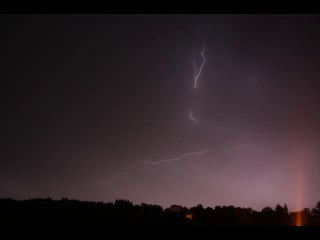 Orage de type Cévenol en Haute-Loire