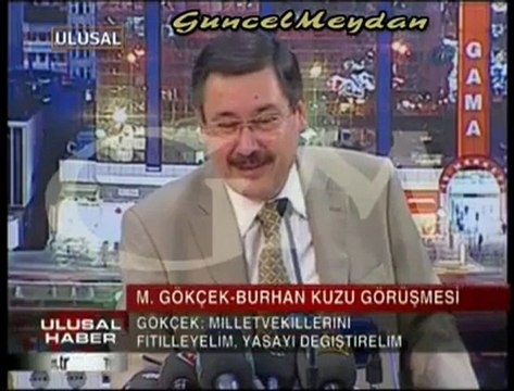 melih gökçek Burhan kuzu ses kaydı