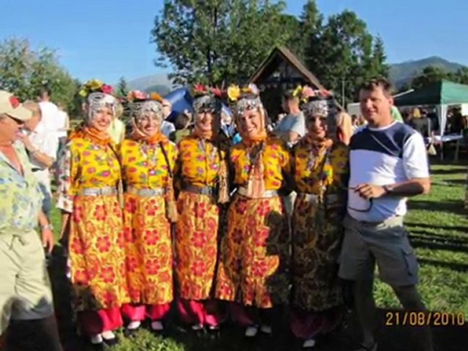 Zespół taneczny z Turcji w Zakopanym