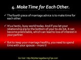 Top 5 Marriage Advice / Tips