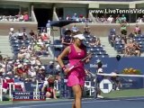 Clijsters beats Ivanovic to win 18th straight match US Open