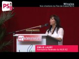 INTERVENTION D'EMILIE LAURY - ANIMATRICE FEDERALE DU MJS 62
