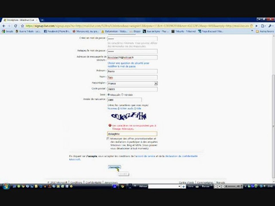 (Tuto) Comment Créer Une Adresse Msn ?