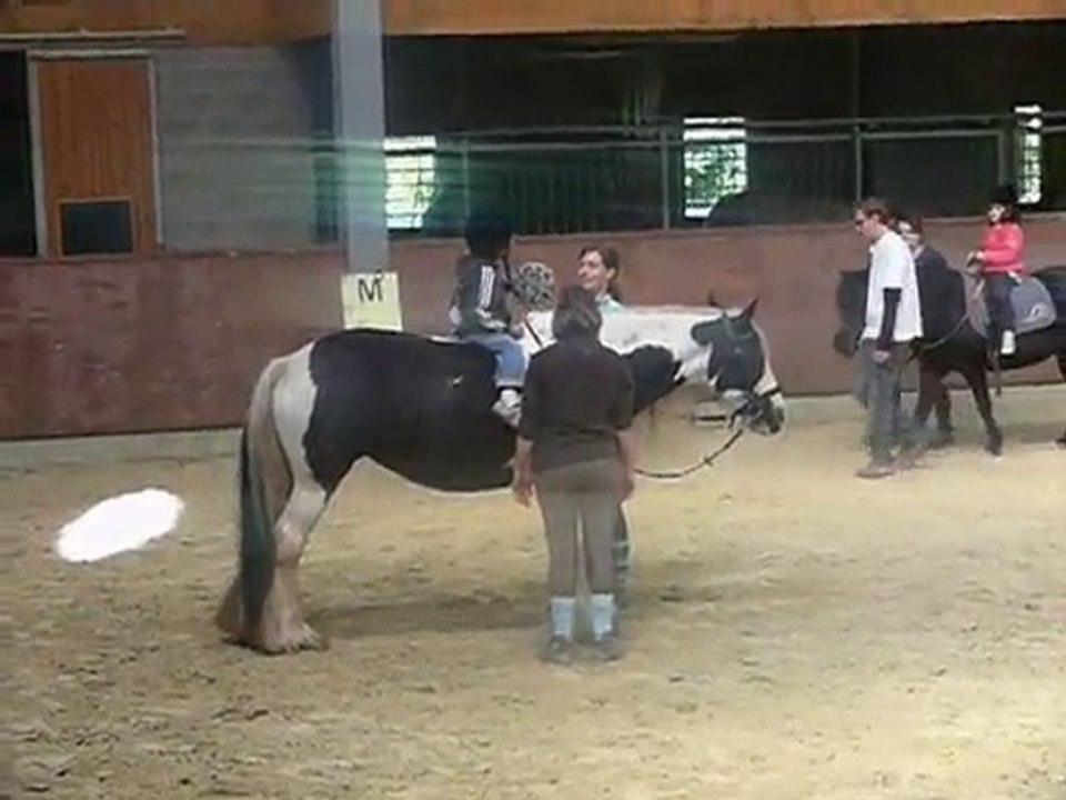 à cheval+Lucie