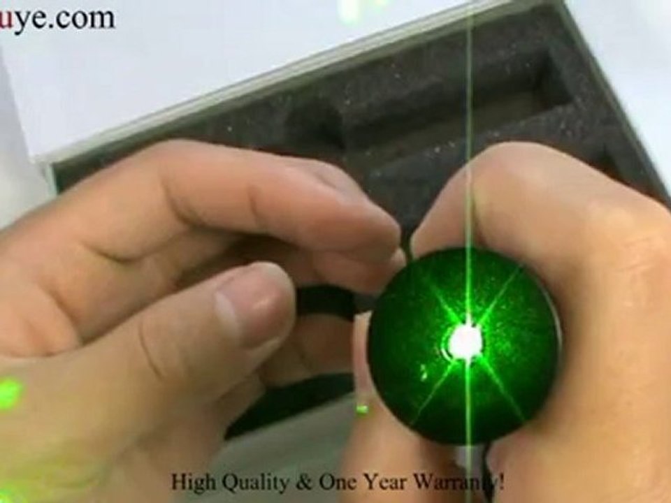 Ultra Power 200mW Green Laser Pointer + LED Torch Light