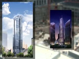 World Trade Centre steel installed at 9/11 memorial