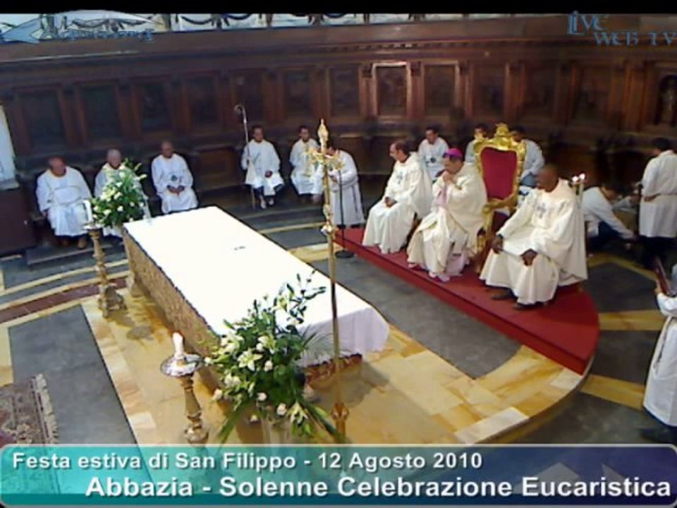 Pontificale Festa di San Filippo d'Agira Agosto 2010