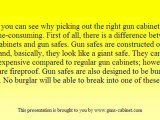 Gun Cabinets - Shopping for Your Wood Gun Cabinets